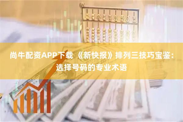 尚牛配资APP下载 《新快报》排列三技巧宝鉴：选择号码的专业术语