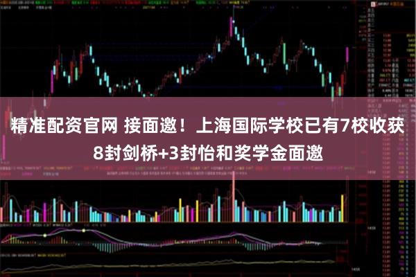 精准配资官网 接面邀！上海国际学校已有7校收获8封剑桥+3封怡和奖学金面邀
